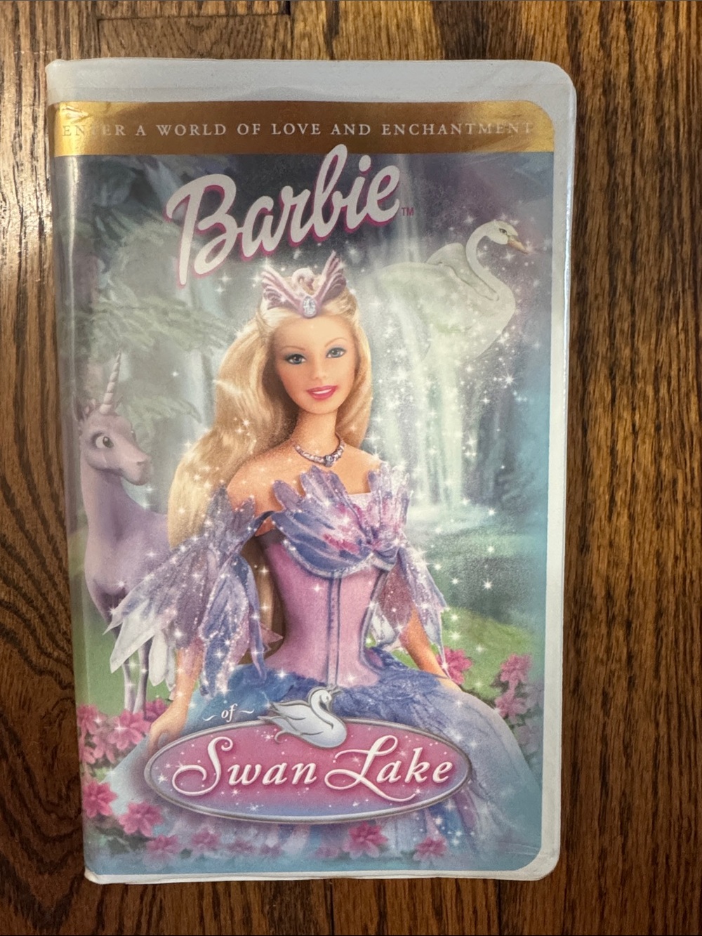 Barbie of Swan Lake VHS 2003 Vintage Barbie Movie Clamshell